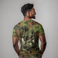 761st Tank Battalion African American T shirt Black Panthers Cartoon Mascot - Military History Camouflage Paw