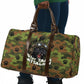 761st Tank Battalion African American Travel Bag Black Panthers Cartoon Mascot - Military History Camouflage Paw