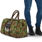 761st Tank Battalion African American Travel Bag Black Panthers Cartoon Mascot - Military History Camouflage Paw