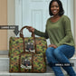 761st Tank Battalion African American Travel Bag Black Panthers Cartoon Mascot - Military History Camouflage Paw