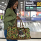 761st Tank Battalion African American Travel Bag Black Panthers Cartoon Mascot - Military History Camouflage Paw