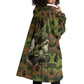 761st Tank Battalion African American Wearable Blanket Hoodie Black Panthers Cartoon Mascot - Military History Camouflage Paw