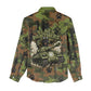761st Tank Battalion African American Women Casual Shirt Black Panthers Cartoon Mascot - Military History Camouflage Paw