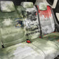 761st Tank Battalion Back Car Seat Cover Black Panthers - Come Out Fighting - Military Watercolor