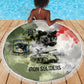 761st Tank Battalion Beach Blanket Black Panthers - Come Out Fighting - Military Watercolor