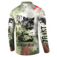 761st Tank Battalion Button Sweatshirt Black Panthers - Come Out Fighting - Military Watercolor