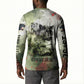 761st Tank Battalion Button Sweatshirt Black Panthers - Come Out Fighting - Military Watercolor