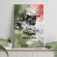 761st Tank Battalion Canvas Wall Art Black Panthers - Come Out Fighting - Military Watercolor