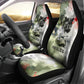 761st Tank Battalion Car Seat Cover Black Panthers - Come Out Fighting - Military Watercolor
