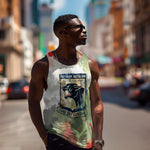 761st Tank Battalion Men Tank Top Black Panthers - Come Out Fighting - Military Watercolor