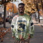 761st Tank Battalion Sweatshirt Black Panthers - Come Out Fighting - Military Watercolor