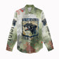 761st Tank Battalion Women Casual Shirt Black Panthers - Come Out Fighting - Military Watercolor