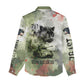 761st Tank Battalion Women Casual Shirt Black Panthers - Come Out Fighting - Military Watercolor