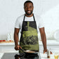 761st Tank Battalion Original Black Panthers Apron Come Out Fighting - Sherman Tank Military - Distressed Scratch
