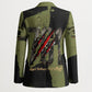 761st Tank Battalion Original Black Panthers Blazer Come Out Fighting - Sherman Tank Military - Distressed Scratch