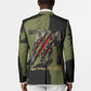 761st Tank Battalion Original Black Panthers Blazer Come Out Fighting - Sherman Tank Military - Distressed Scratch