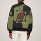 761st Tank Battalion Original Black Panthers Bomber Jacket Come Out Fighting - Sherman Tank Military - Distressed Scratch
