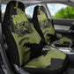 761st Tank Battalion Original Black Panthers Car Seat Cover Come Out Fighting - Sherman Tank Military - Distressed Scratch