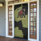 761st Tank Battalion Original Black Panthers Door Cover Come Out Fighting - Sherman Tank Military - Distressed Scratch