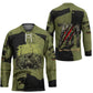 761st Tank Battalion Original Black Panthers Hockey Jersey Come Out Fighting - Sherman Tank Military - Distressed Scratch