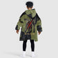 761st Tank Battalion Original Black Panthers Kid Wearable Blanket Hoodie Come Out Fighting - Sherman Tank Military - Distressed Scratch