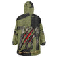 761st Tank Battalion Original Black Panthers Kid Wearable Blanket Hoodie Come Out Fighting - Sherman Tank Military - Distressed Scratch