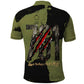 761st Tank Battalion Original Black Panthers Polo Shirt Come Out Fighting - Sherman Tank Military - Distressed Scratch