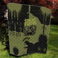 761st Tank Battalion Original Black Panthers Quilt Come Out Fighting - Sherman Tank Military - Distressed Scratch