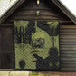 761st Tank Battalion Original Black Panthers Quilt Come Out Fighting - Sherman Tank Military - Distressed Scratch