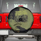761st Tank Battalion Original Black Panthers Spare Tire Cover Come Out Fighting - Sherman Tank Military - Distressed Scratch