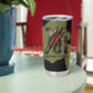 761st Tank Battalion Original Black Panthers Tumbler Cup Come Out Fighting - Sherman Tank Military - Distressed Scratch