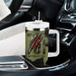 761st Tank Battalion Original Black Panthers Tumbler With Handle Come Out Fighting - Sherman Tank Military - Distressed Scratch