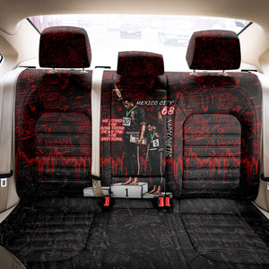 Mexico City 1968 Black Power Salute Back Car Seat Cover Unapologetic Civil Rights History Urban Graffiti Art