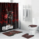 Mexico City 1968 Black Power Salute Bathroom Set Unapologetic Civil Rights History Urban Graffiti Art