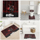 Mexico City 1968 Black Power Salute Bathroom Set Unapologetic Civil Rights History Urban Graffiti Art