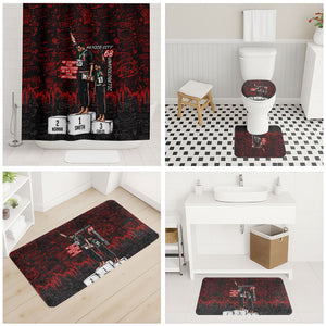 Mexico City 1968 Black Power Salute Bathroom Set Unapologetic Civil Rights History Urban Graffiti Art