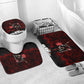 Mexico City 1968 Black Power Salute Bathroom Set Unapologetic Civil Rights History Urban Graffiti Art