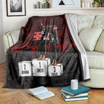 Mexico City 1968 Black Power Salute Blanket Unapologetic Civil Rights History Urban Graffiti Art