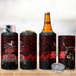 Mexico City 1968 Black Power Salute 4 in 1 Can Cooler Tumbler Unapologetic Civil Rights History Urban Graffiti Art