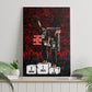 Mexico City 1968 Black Power Salute Canvas Wall Art Unapologetic Civil Rights History Urban Graffiti Art
