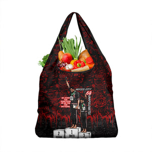 Mexico City 1968 Black Power Salute Grocery Bag Unapologetic Civil Rights History Urban Graffiti Art