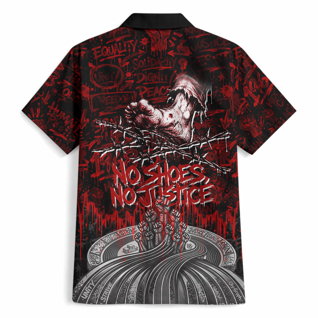 Mexico City 1968 Black Power Salute Hawaiian Shirt Unapologetic Civil Rights History Urban Graffiti Art