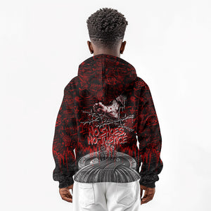 Mexico City 1968 Black Power Salute Kid Hoodie Unapologetic Civil Rights History Urban Graffiti Art