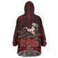 Mexico City 1968 Black Power Salute Kid Wearable Blanket Hoodie Unapologetic Civil Rights History Urban Graffiti Art