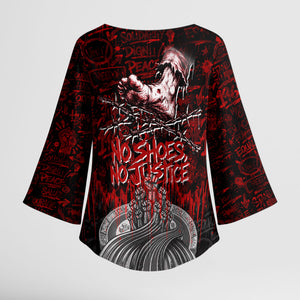 Mexico City 1968 Black Power Salute Kimono Sleeve Blouse Unapologetic Civil Rights History Urban Graffiti Art