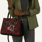 Mexico City 1968 Black Power Salute Leather Bag Unapologetic Civil Rights History Urban Graffiti Art