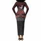 Mexico City 1968 Black Power Salute Long Sleeve Bodycon Dress Unapologetic Civil Rights History Urban Graffiti Art