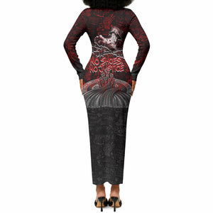 Mexico City 1968 Black Power Salute Long Sleeve Bodycon Dress Unapologetic Civil Rights History Urban Graffiti Art