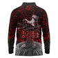 Mexico City 1968 Black Power Salute Long Sleeve Polo Shirt Unapologetic Civil Rights History Urban Graffiti Art
