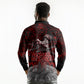Mexico City 1968 Black Power Salute Long Sleeve Polo Shirt Unapologetic Civil Rights History Urban Graffiti Art